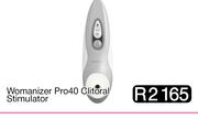 Womanizer Pro40 Clitoral Stimulator