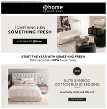 @Home : Something New, Something Fresh (Request Valid Dates From Retailer)