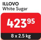 Illovo White Sugar-8 x 2.5Kg
