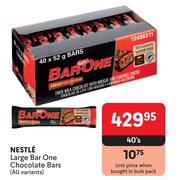 Nestle Large Barone Chocolate Bars (All Variants)-40's