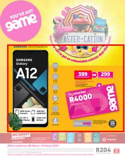 Game Vodacom : Easter-Cation (8 March - 31 March 2021), page 1