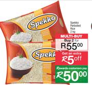 Spekko Parboiled Rice-For 2 x 2Kg