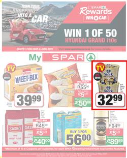 SPAR EASTERN CAPE : My Spar (20 April - 2 May 2021) Valid In Acres, Algoa Park, Aspen, Burgersdorp, Cambridge, Cradock, Crossways, Dagbreek, Fig Tree, Lighthouse, Seaview, Sherwood, Sunshine Coast, page 1