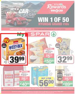 SPAR EASTERN CAPE : My Spar (20 April - 2 May 2021) Valid In Acres, Algoa Park, Aspen, Burgersdorp, Cambridge, Cradock, Crossways, Dagbreek, Fig Tree, Lighthouse, Seaview, Sherwood, Sunshine Coast, page 1