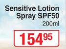 Sun Lab Sensitive Lotion Spray SPF50-200ml