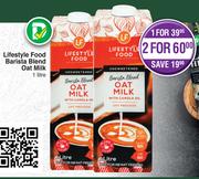 Lifestyle Food Barista Blend Oat Milk-For 2 x 1L