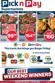 Pick n Pay Eastern Cape : Weekend Specials (03 April - 06 April 2025)