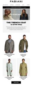 Fabiani : The Trench Coat (Request Valid Dates From Retailer)