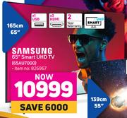 Samsung 65" (165cm) Smart UHD TV 65AU7000