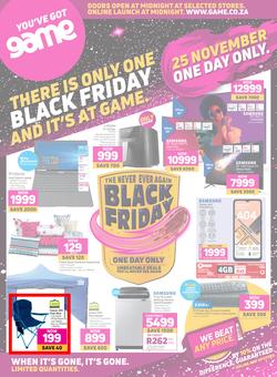 Game : There Is Only One Black Friday And It's At Game (25 November 2022 Only), page 1