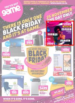 Game : There Is Only One Black Friday And It's At Game (25 November 2022 Only), page 1