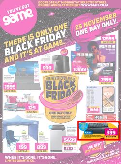Game : There Is Only One Black Friday And It's At Game (25 November 2022 Only), page 1