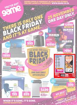 Game : There Is Only One Black Friday And It's At Game (25 November 2022 Only), page 1