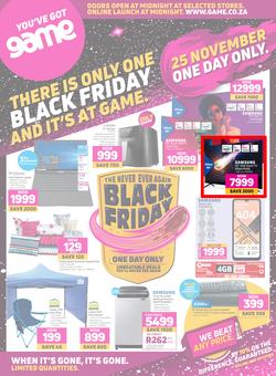 Game : There Is Only One Black Friday And It's At Game (25 November 2022 Only), page 1