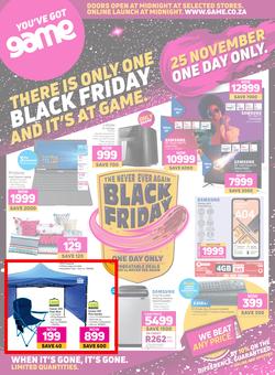 Game : There Is Only One Black Friday And It's At Game (25 November 2022 Only), page 1