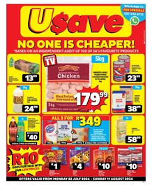Usave Eastern Cape : No One Is Cheaper (22 July - 11 August 2024)
