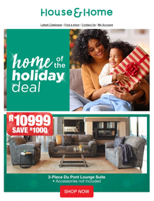 House & Home : Home Of The Holiday Deals (3 November 17 November 2021)