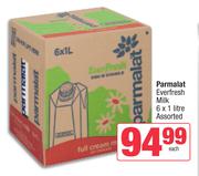 Parmalat Everfresh Milk Assorted-6 x 1L