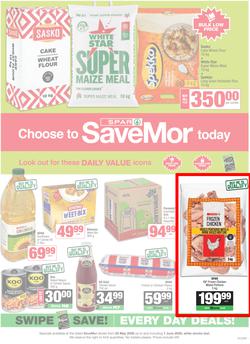 SPAR SaveMor Eastern Cape : Choose To SaveMor Today (25 May - 07 June 2026), page 1
