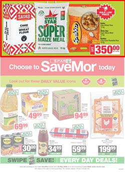 SPAR SaveMor Eastern Cape : Choose To SaveMor Today (25 May - 07 June 2026), page 1