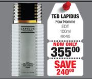 Ted Lapidus Pour Homme EDT-100ml