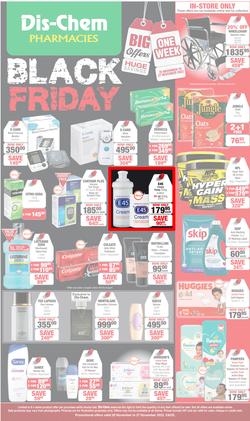 Dis-Chem : Black Friday (20 November - 27 November 2022), page 1