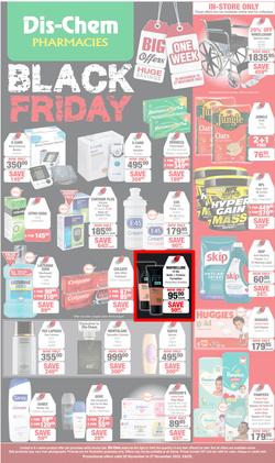 Dis-Chem : Black Friday (20 November - 27 November 2022), page 1