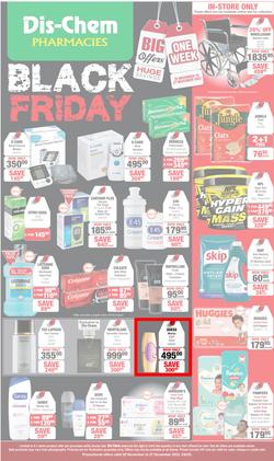 Dis-Chem : Black Friday (20 November - 27 November 2022), page 1