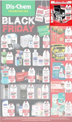 Dis-Chem : Black Friday (20 November - 27 November 2022), page 1