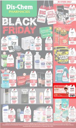 Dis-Chem : Black Friday (20 November - 27 November 2022), page 1