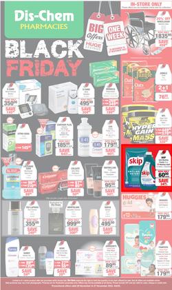 Dis-Chem : Black Friday (20 November - 27 November 2022), page 1
