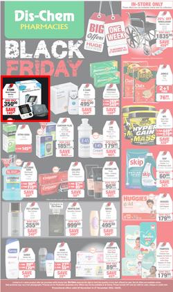 Dis-Chem : Black Friday (20 November - 27 November 2022), page 1