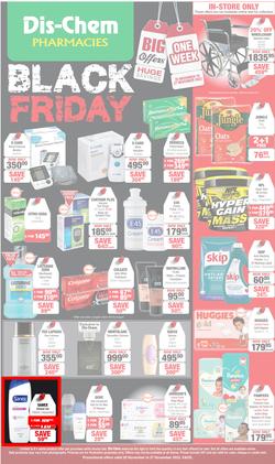 Dis-Chem : Black Friday (20 November - 27 November 2022), page 1