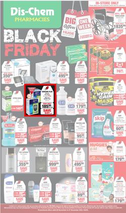 Dis-Chem : Black Friday (20 November - 27 November 2022), page 1