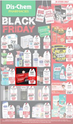 Dis-Chem : Black Friday (20 November - 27 November 2022), page 1