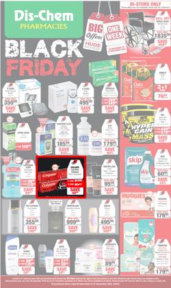 Dis-Chem : Black Friday (20 November - 27 November 2022), page 1