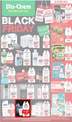 Dis-Chem : Black Friday (20 November - 27 November 2022), page 1