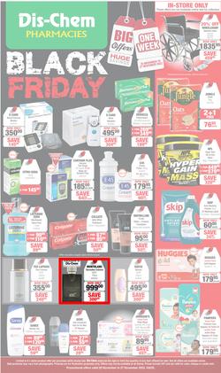 Dis-Chem : Black Friday (20 November - 27 November 2022), page 1