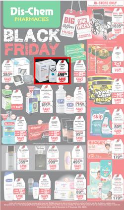 Dis-Chem : Black Friday (20 November - 27 November 2022), page 1