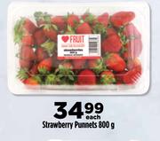 Strawberry Punnets 800g-Each