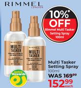 Rimmel Multi Tasker Setting Spray-100ml Each