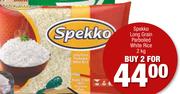 0 Spekko Long Grain Parboiled White Rice-2x2Kg