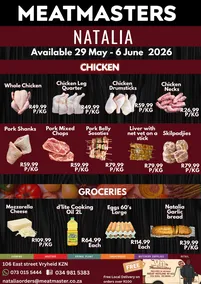 Natalia Meat Masters : Specials (29 May - 06 June 2026)