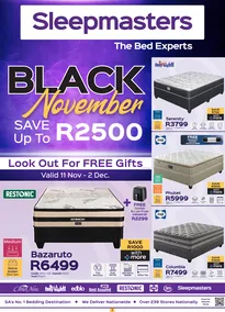 Sleepmasters : Black November (11 November - 02 December 2024)