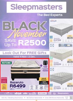 Sleepmasters : Black November (11 November - 02 December 2024), page 1