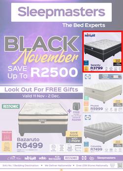 Sleepmasters : Black November (11 November - 02 December 2024), page 1