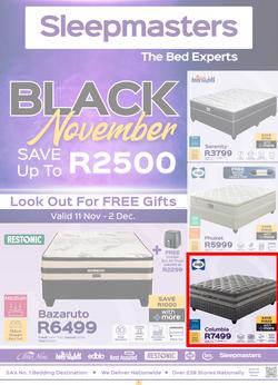 Sleepmasters : Black November (11 November - 02 December 2024), page 1