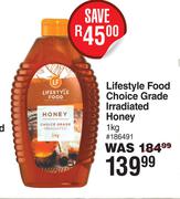 Lifestyle Food Choice Grade Irradiated Honey-1Kg