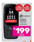 Mobicel S4 Cloud 4G Phone