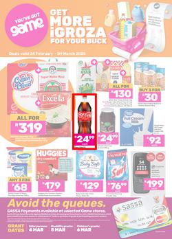 Game SASSA : Get More iGroza For Your Buck (24 February - 09 March 2025), page 1